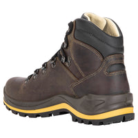 Back of Grisport Paradiso Mid Waterproof Hiking Boot in Choc/Melon