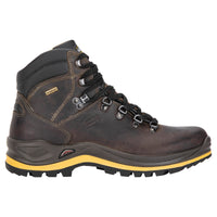 Side of Grisport Paradiso Mid Waterproof Hiking Boot in Chocolate/Melon