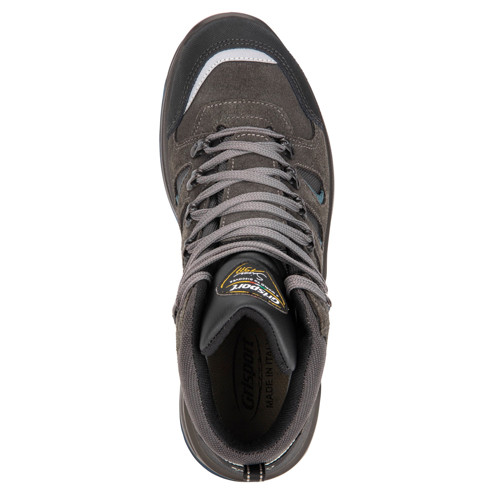Top down view of Grisport Mens Flinders Mid Waterproof Hiking Boot
