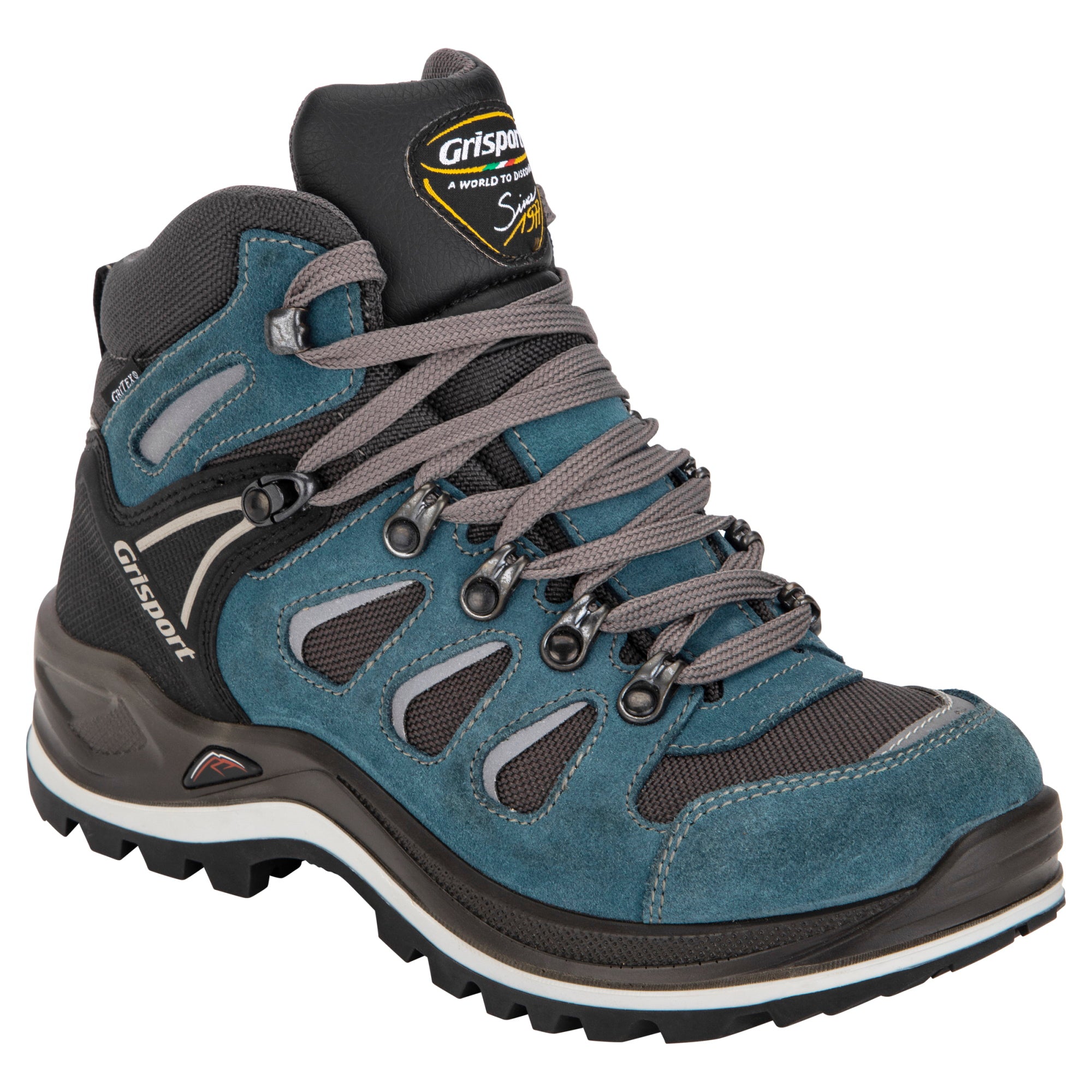 Angle view of Grisport Womens Flinders Mid Waterproof Hiking Boot