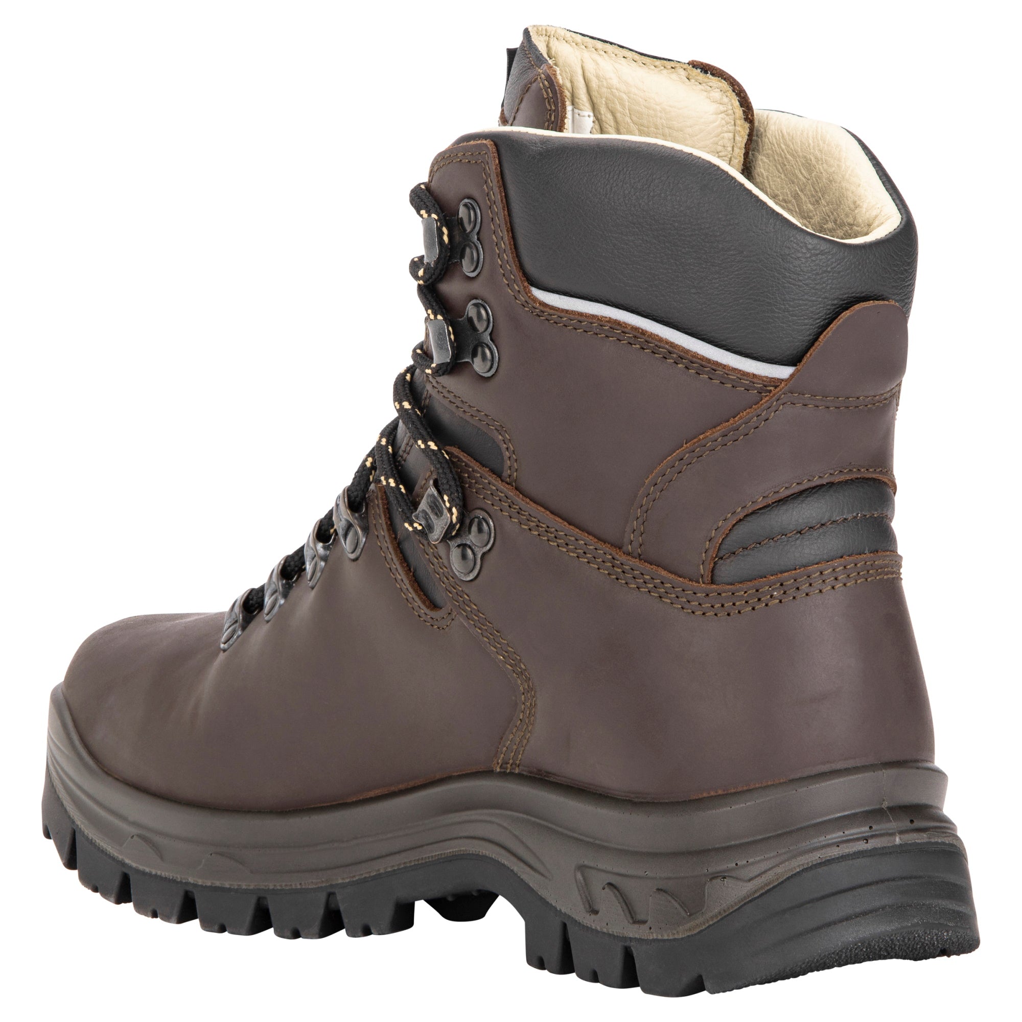 Grisport Denali Mid Waterproof Boots Dark Choc Back