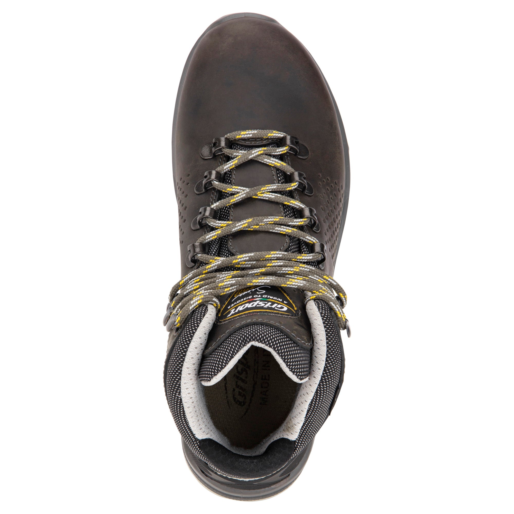 Top down of Grisport Pinnacle Waterproof Mid Hiking Boot