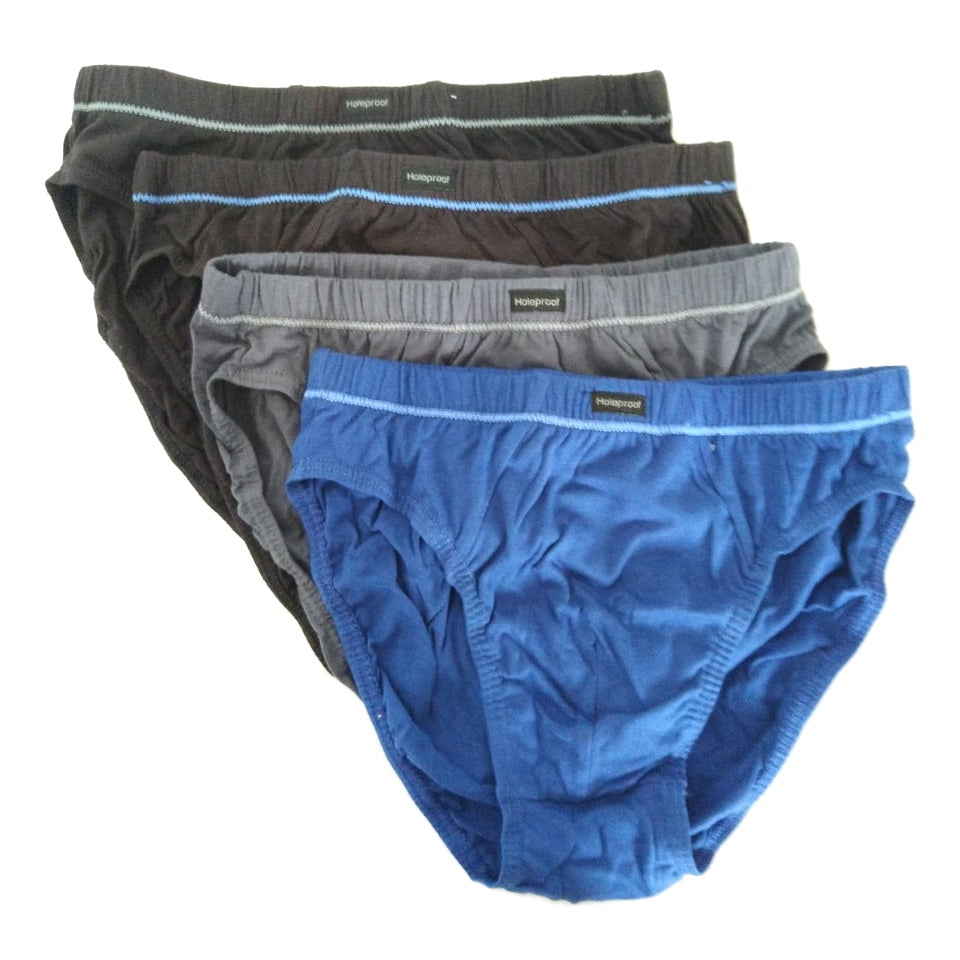 Holeproof Tunnel Briefs 4 Pack
