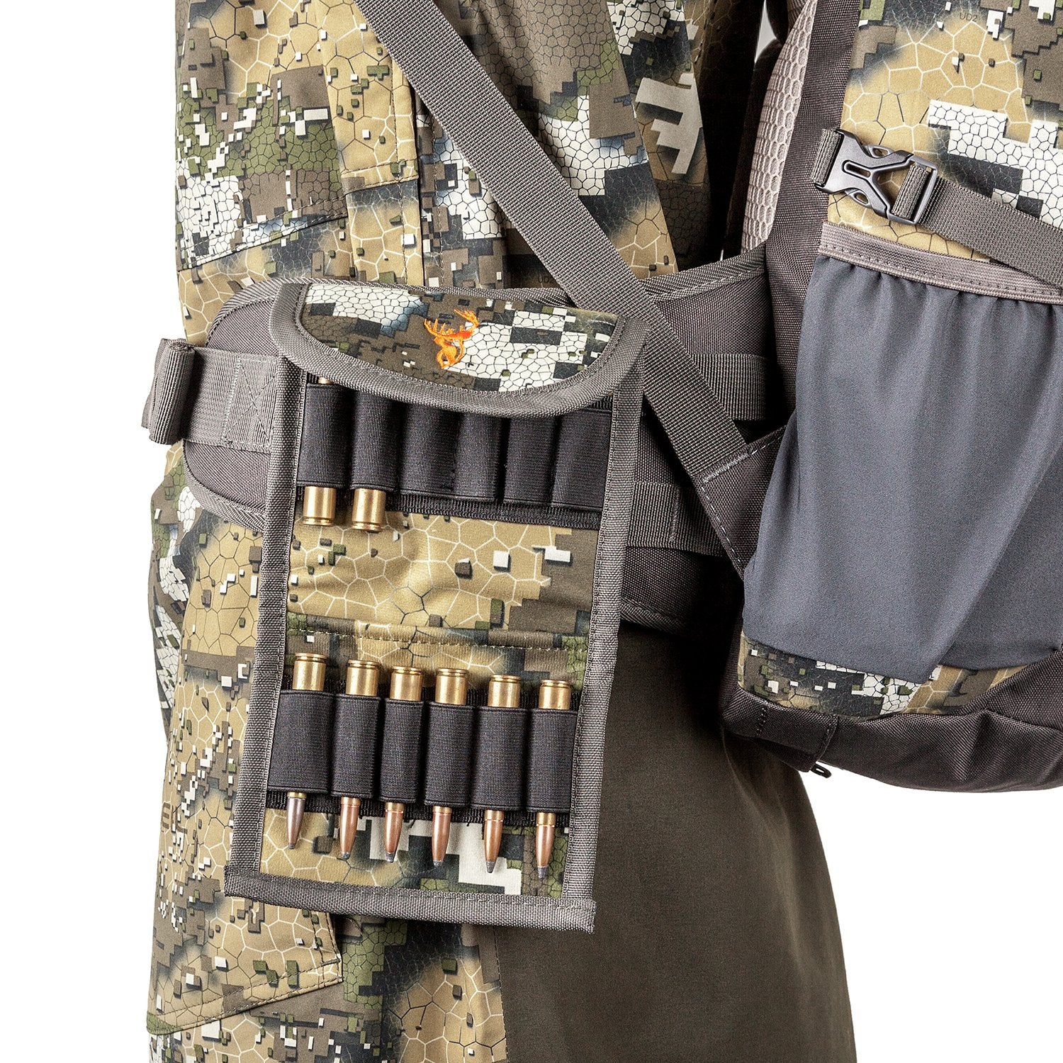 Ammo wallet attached to bag