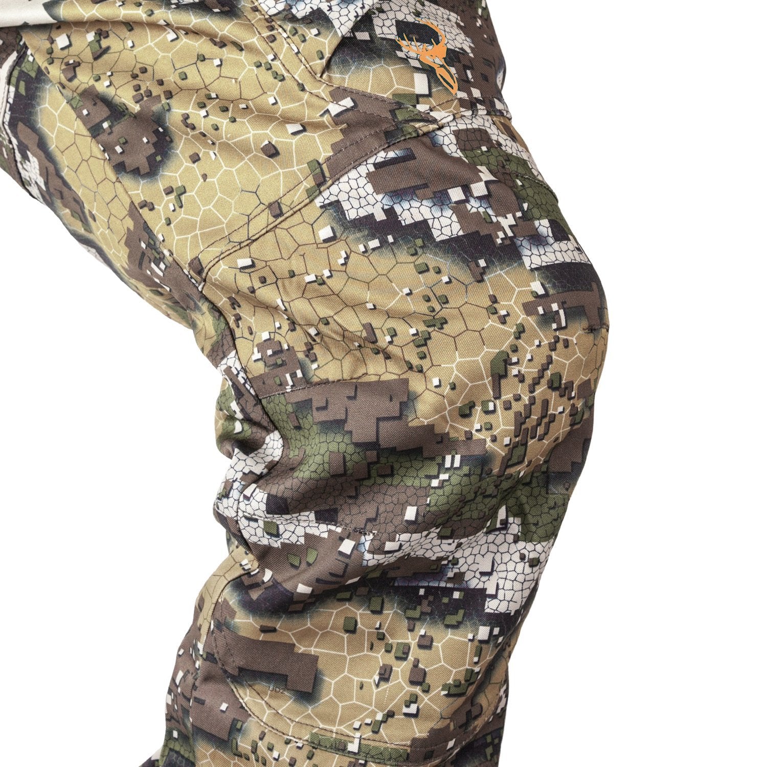 Knee on Hunters Element Legacy Trousers in Desolve Veil
