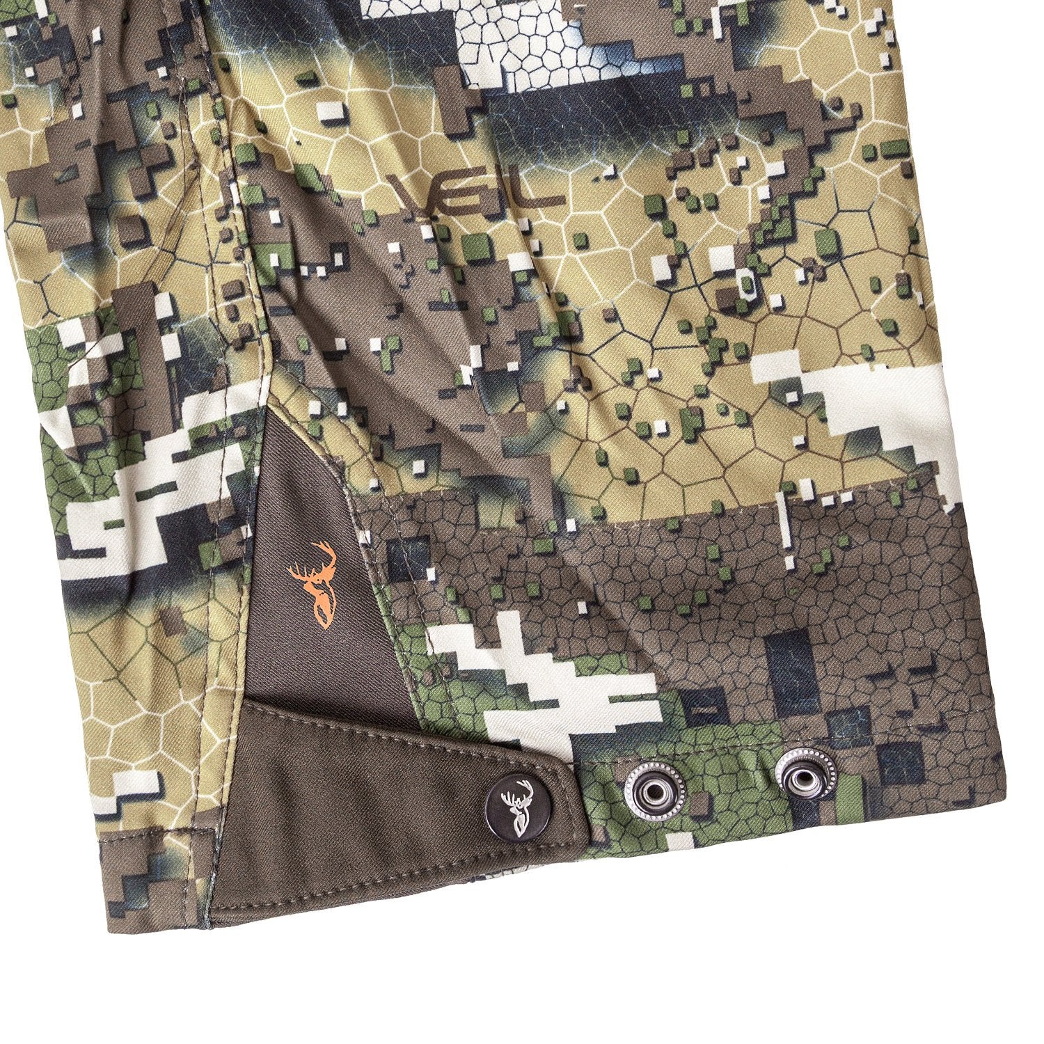 Botto leg of Hunters Element Legacy Trousers in Camo