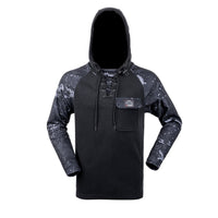 Hunters Element Whakarapu Long Sleeve Hood in Desolve Blak