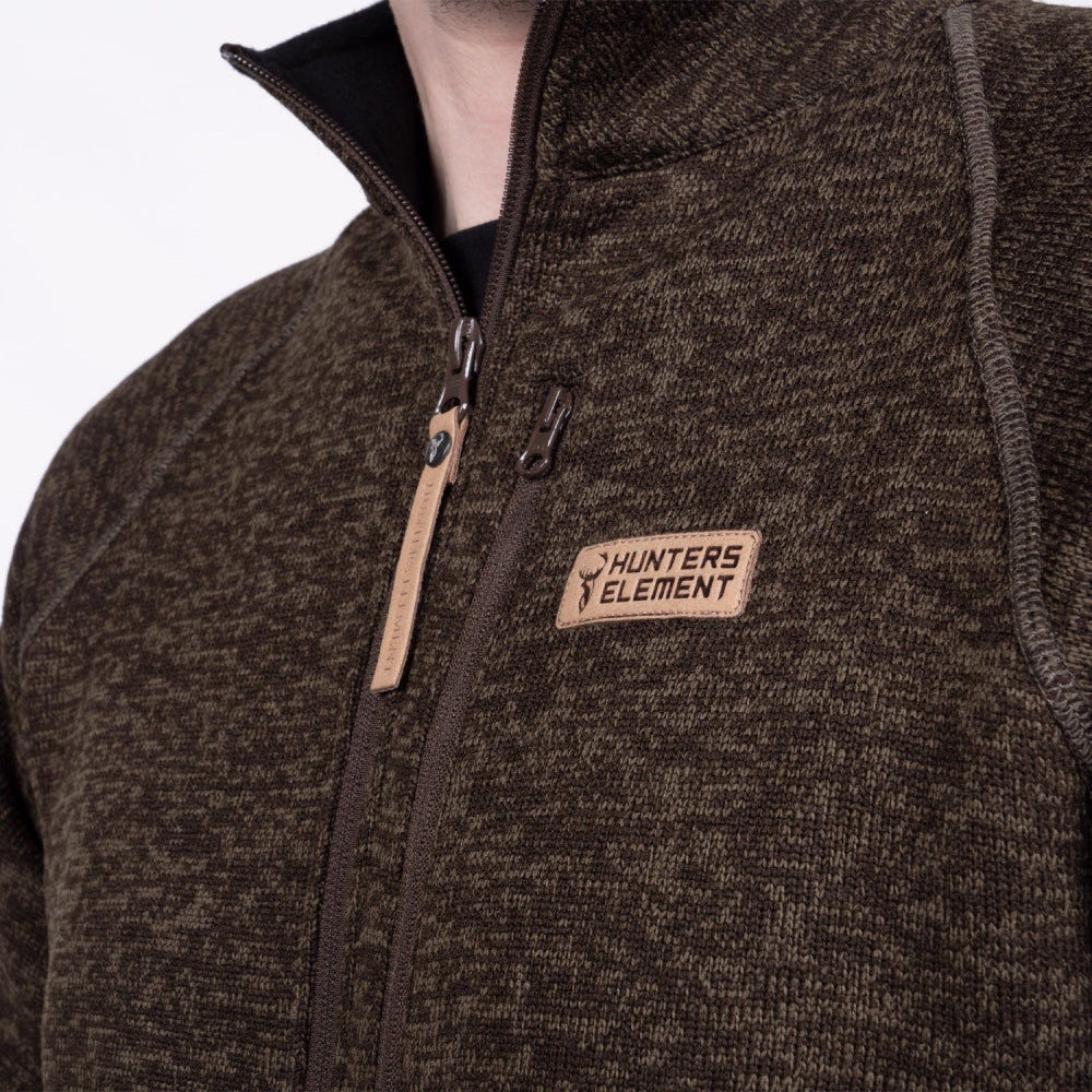 Close up of Hunters Element Arcus Top in Walnut