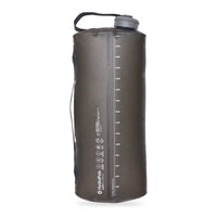 Back of Hydrapak Seeker Bottle 3L in Mammoth Grey