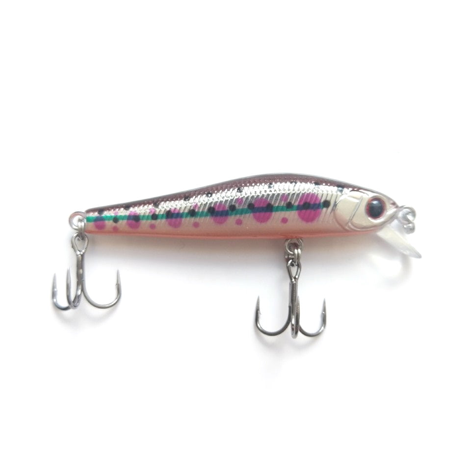 Jaz Minofish55 #66 Silver Pink Dot Lure