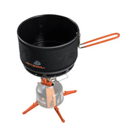 Jetboil Ceramic Cooking Pot on stove