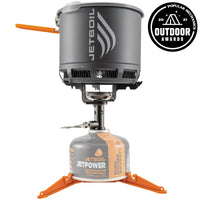 Jetboil Stash Hiking Stove Cooking System Set Up