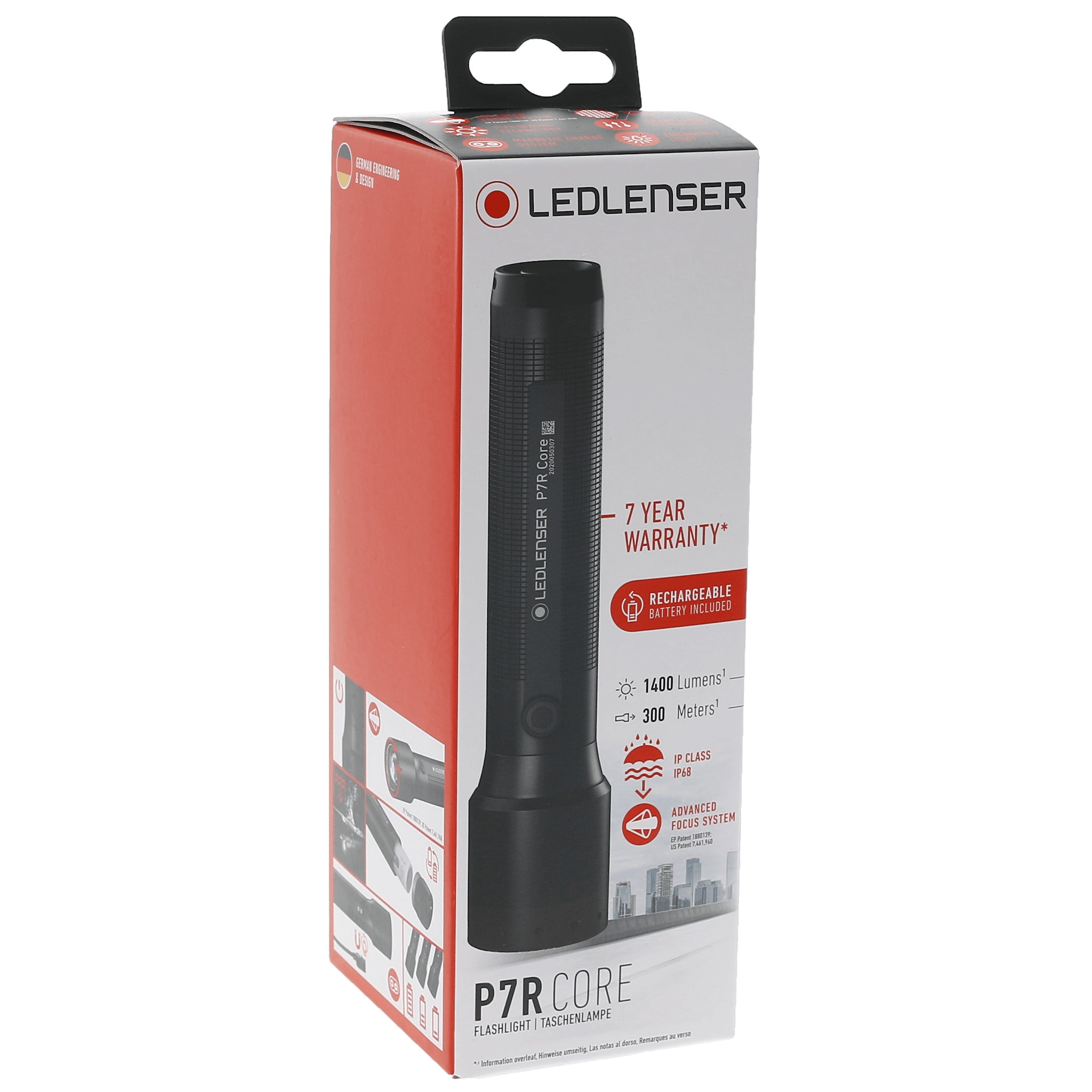 Led Lenser P7R Core Torch Box