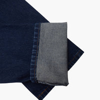 Cuff of Levi's 516 Men's Straight Fit Jeans in Ready Rinse