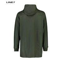 Back of Line 7 Station Green Jacket in Green