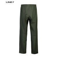 Back of Line 7 Station Green Over Pants in Green