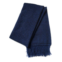 Lothlorian Possum Merino Plain Scarf in Midnight