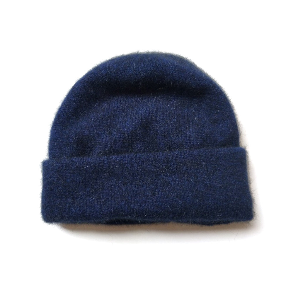 Lothlorian Possum Merino Beanie in Midnight