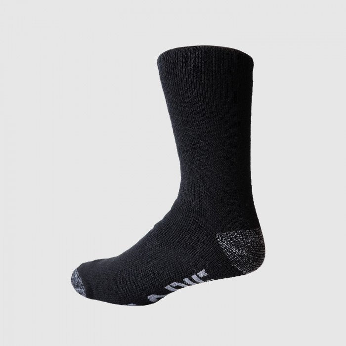 Tradie Mens Wool Sock in Black