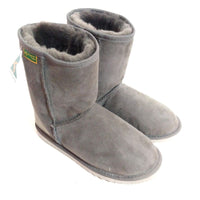 Pair of Merino Craft Short American Ugg Boots in Grey