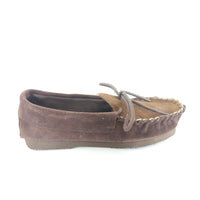 Side of Merino Craft Cowhide Suede Moccasin