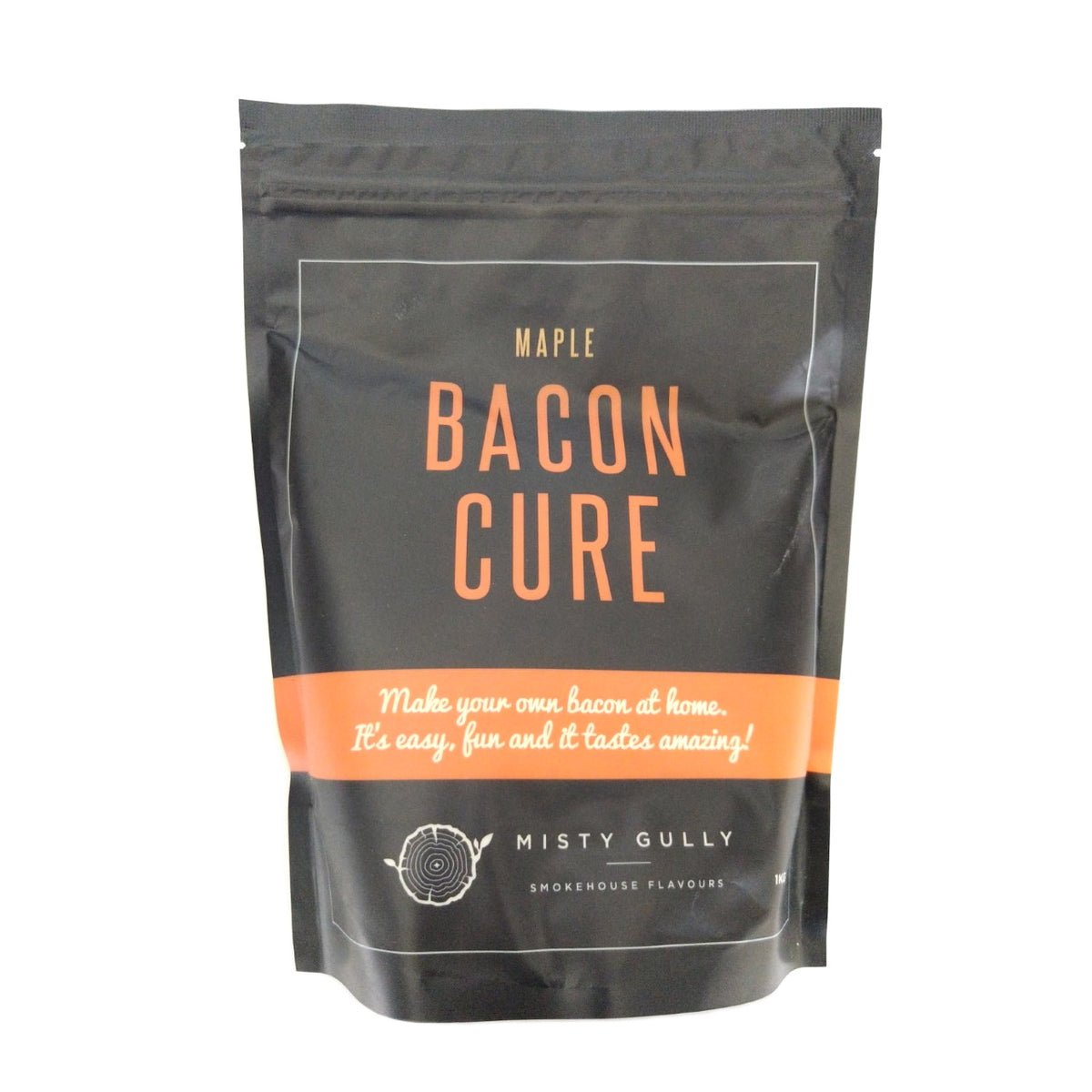 Misty Gully Maple Bacon Cure 1KG Packet