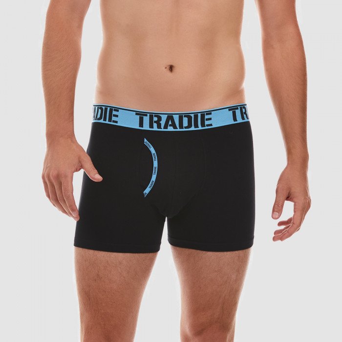 Front of Tradie Mens Man Front Trunk in Blue