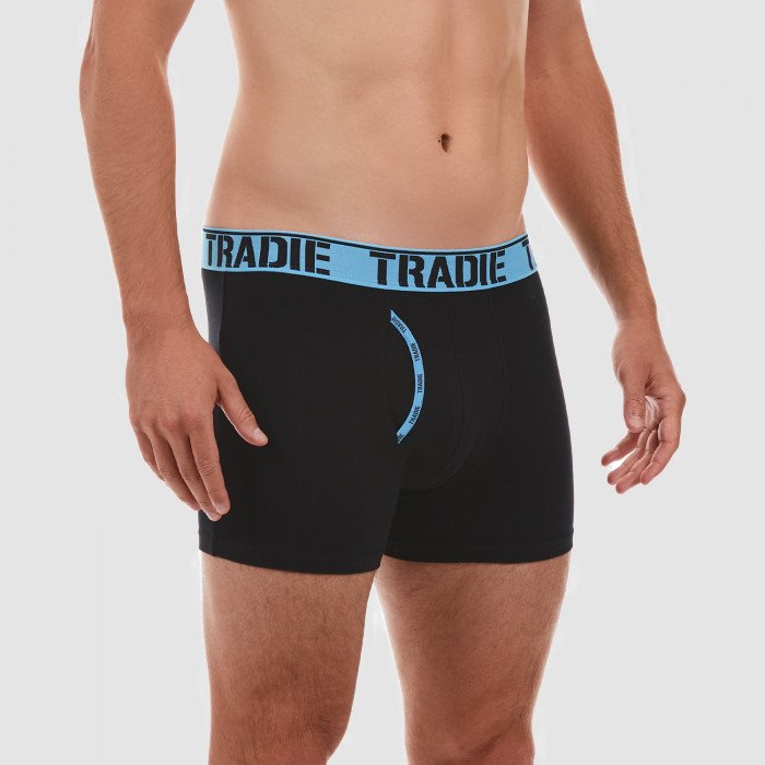 Side of Tradie Mens Man Front Trunk in Blue