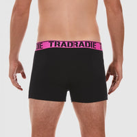 Back of Tradie Mens Man Front Trunk in Pink
