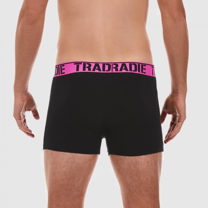 Back of Tradie Mens Man Front Trunk in Pink