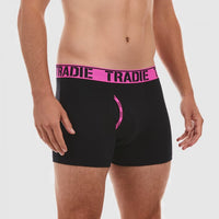 Side of Tradie Mens Man Front Trunk in Pink