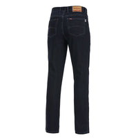 Back view of Mustang Stretch Jeans in Blue/Black