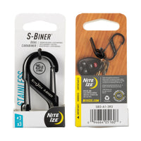 Nite Ize S-Biner 3 Black