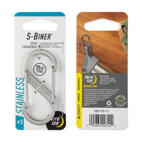 Nite Ize S-Biner 3 Stainless Steel