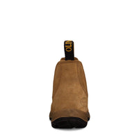 Back of Oliver 34-624 suede work boot in Beige