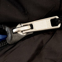 Close up of YKK Zipper