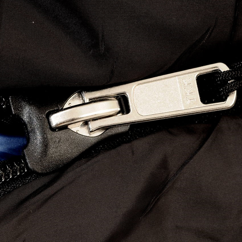 Close up of YKK Zipper