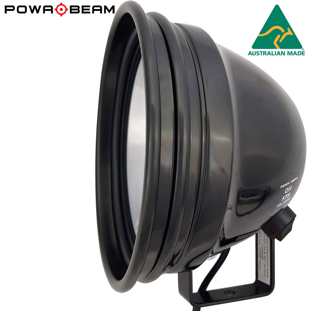 Powa Beam 12V 100W 175mm Bracket Mounted Spotlight