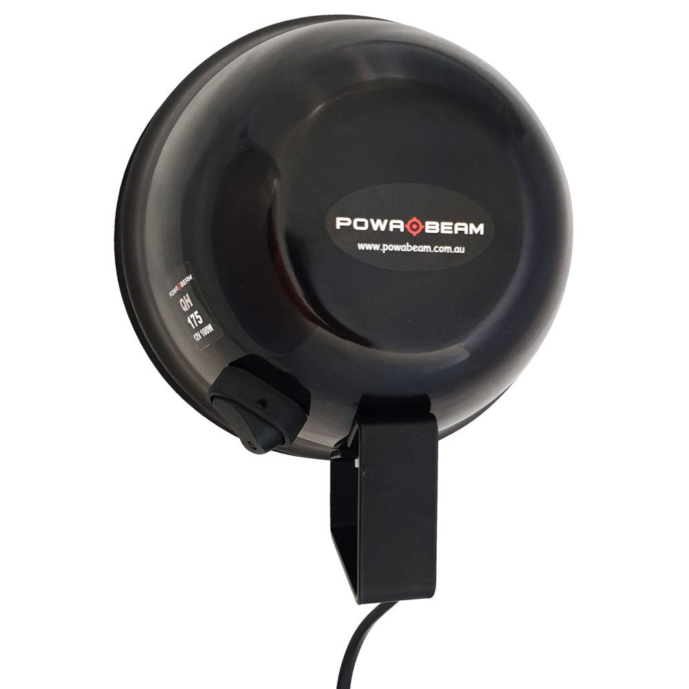 Back of Powa Beam 12V 100W 175mm Bracket Mounted Spotlight