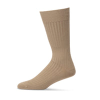 Pussyfoot Men's Wool Blend Health Sock in Beige