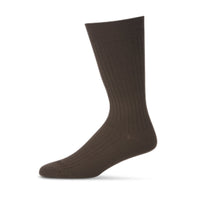 Pussyfoot Men's Wool Blend Health Sock in Brown