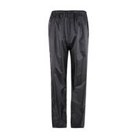 Front view of Rainbird Stowaway Pants in Black