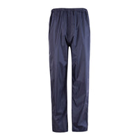 Front view of Rainbird Stowaway Pants in Navy