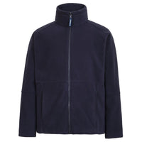 Front view of Rainbird Men's Nangu Fleece Jacket in Navy 