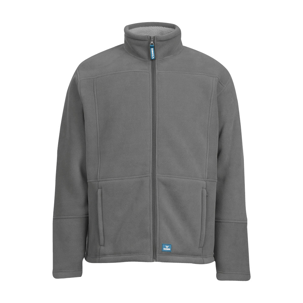 Front view of Rainbird Lumber Jacket in Steel Grey