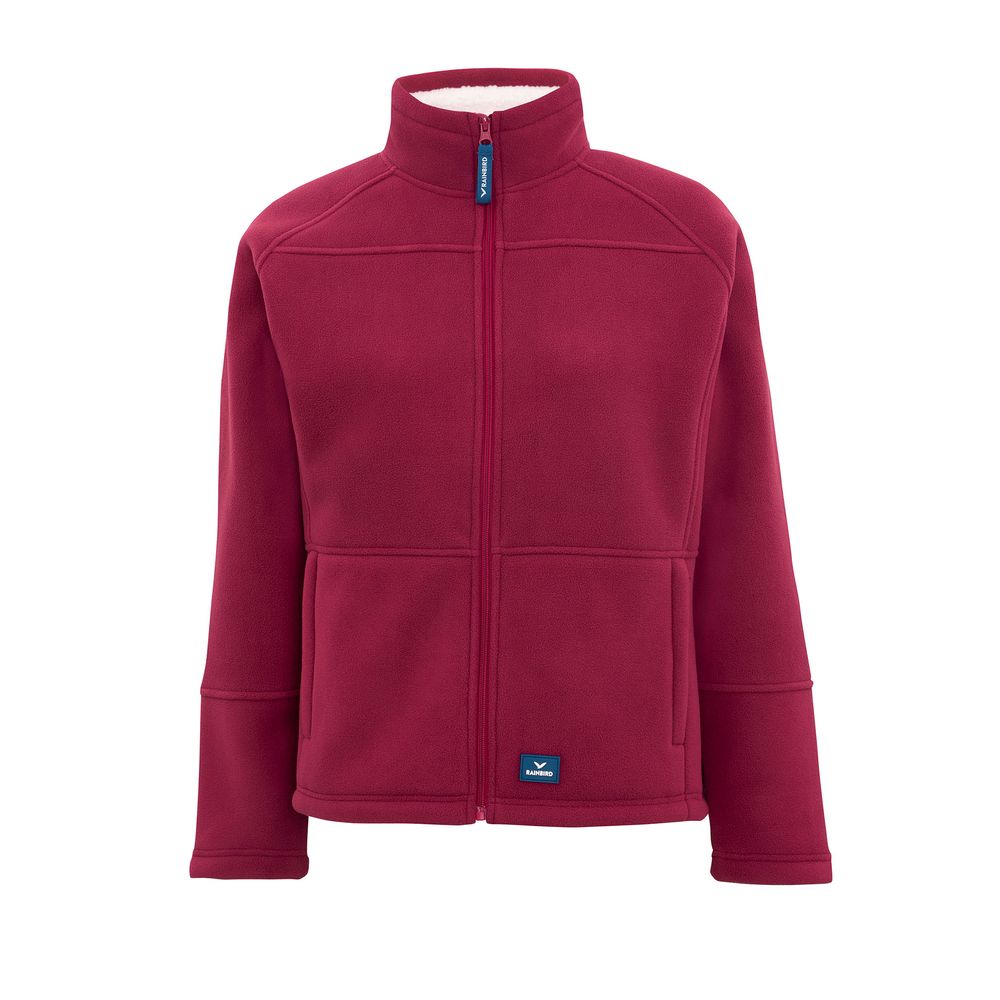 Front view of Rainbird Women's Cuthbert Jacket in Spiced Red