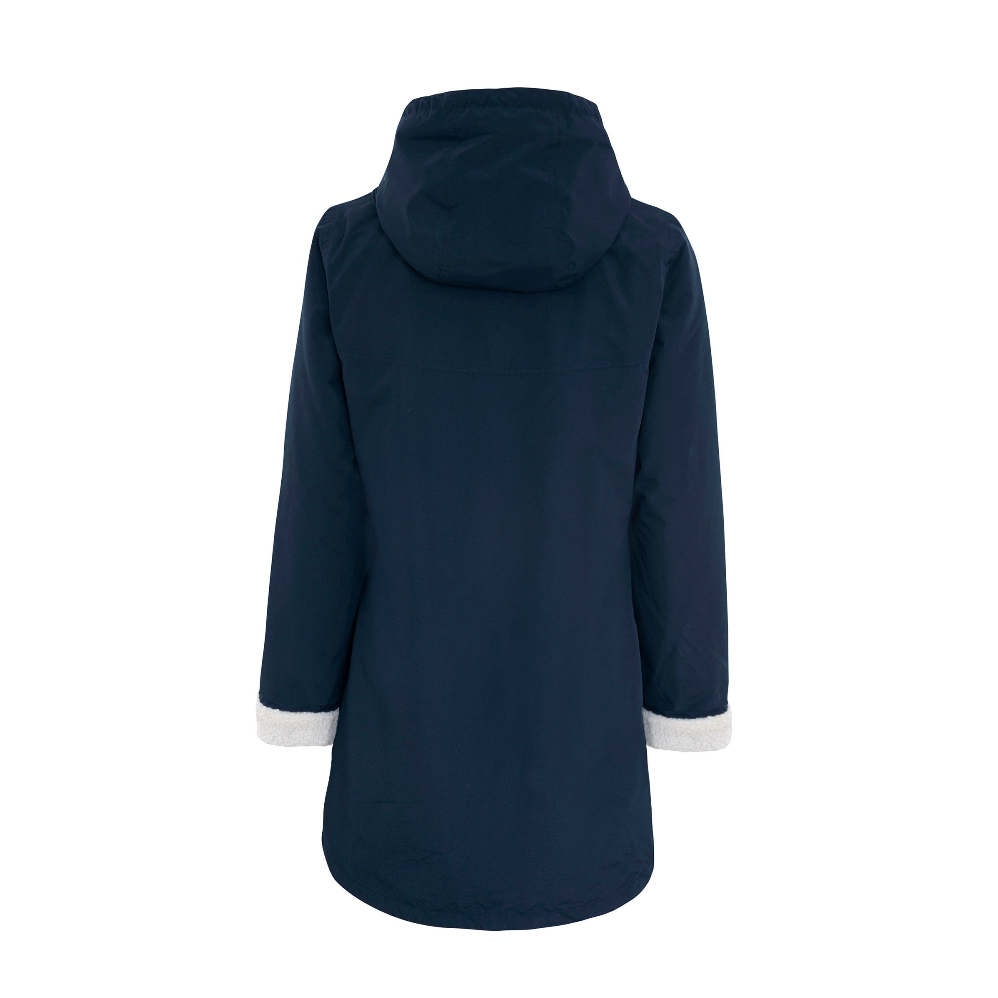 Back of Rainbird Hestia Womens Coat in Navy