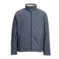 Front of Rainbird Mens Lumber Jacket in Dusk Blue