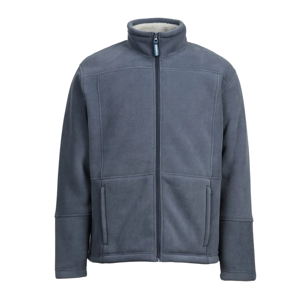 Front of Rainbird Mens Lumber Jacket in Dusk Blue