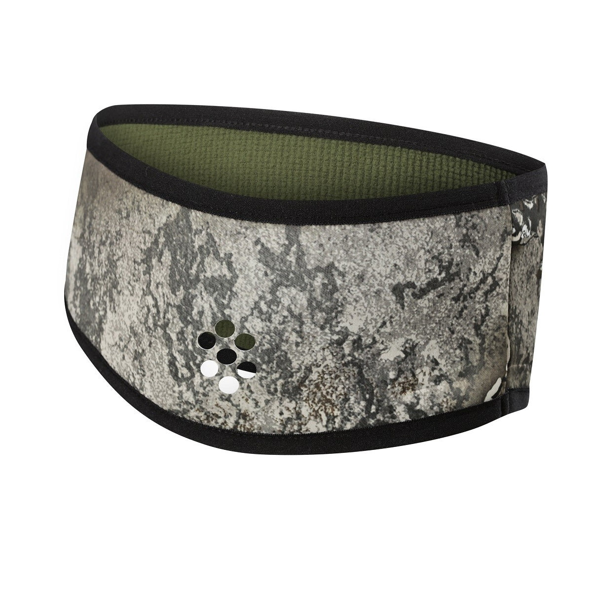 Back of Ridgeline Womens Head Band in Excape Camo